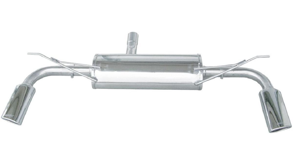 100%25+Inox+%C3%89chappement+Double+sur+mesure+pour+Audi+Q7+3.0+TDi+V6+%28233cv%29+2006-+Droite%2FGauche+120x80mm+Oblique